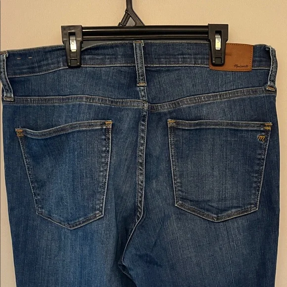 Madewell Women's High Riser Skinny Jeans in Indigo Blue Wash - Picture 7 of 7